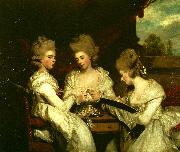 Sir Joshua Reynolds the ladies waldegrave china oil painting reproduction